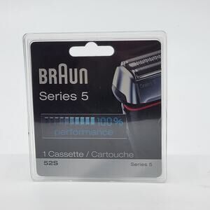 BRAUN 52S Series 5 Replacement  1 Cassette New, sealed. Made in Germany